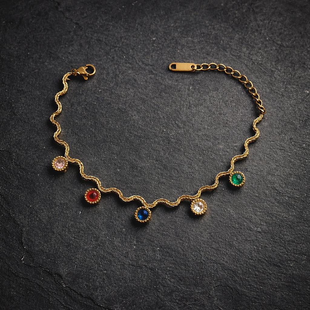 Multi Jewel Bracelet