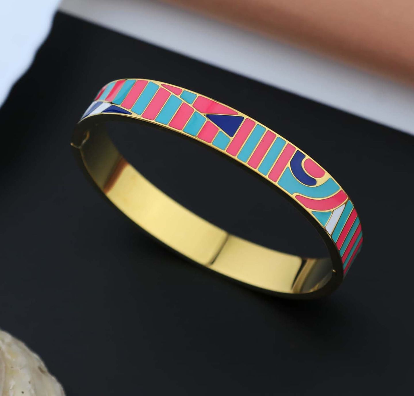 Meenakari Multicolour Bangle Bracelet