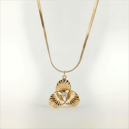 Floral Chain Pendant
