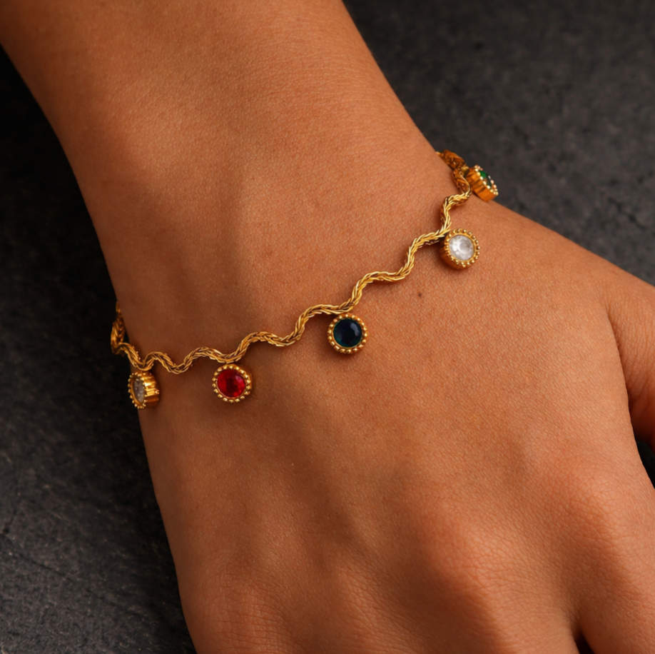 Multi Jewel Bracelet