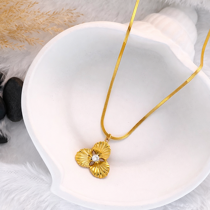 Floral Chain Pendant