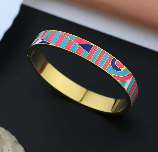 Meenakari Multicolour Bangle Bracelet